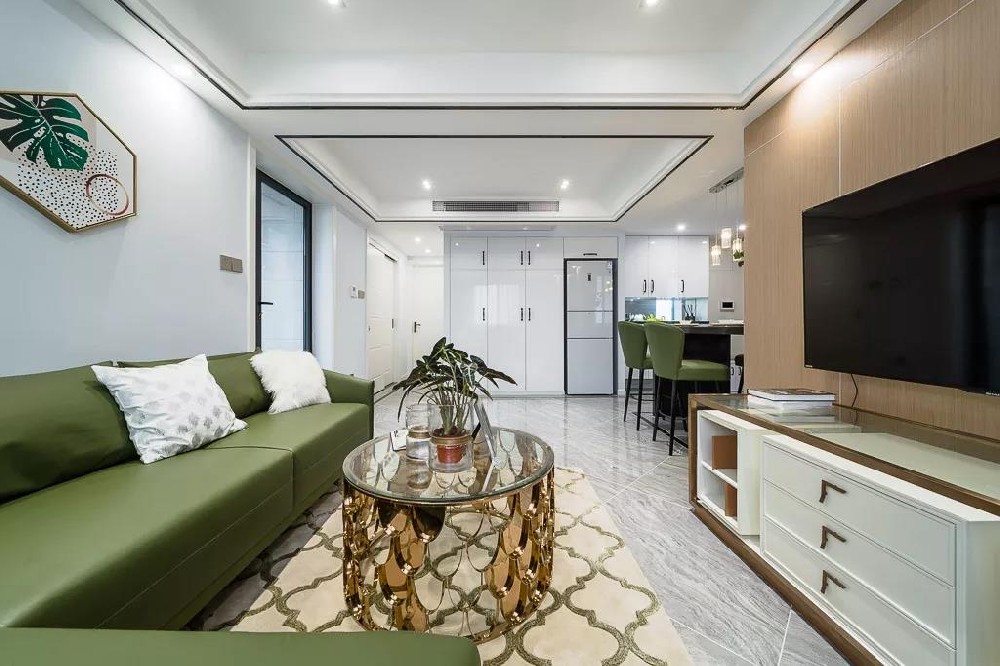 75㎡現代小二房，華麗舒適，浪漫精致