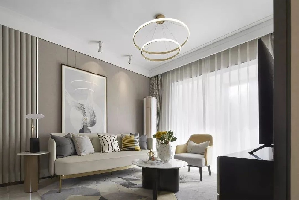 95㎡現代輕奢，細節精致、質(zhì)感舒適的居住氣質(zhì)