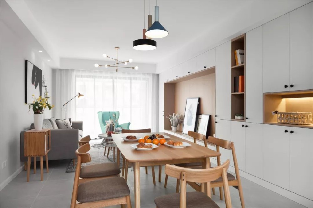 143㎡簡(jiǎn)約北歐，輕松舒適，簡(jiǎn)單的生活也愜意