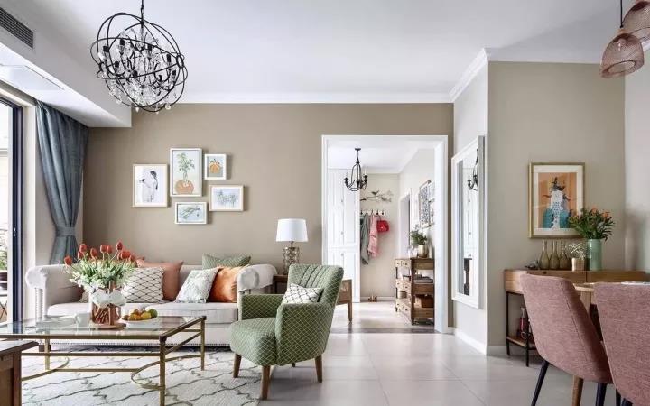 90㎡硬是擠出3間房，陽(yáng)臺竟然可以改成書(shū)房，太棒了