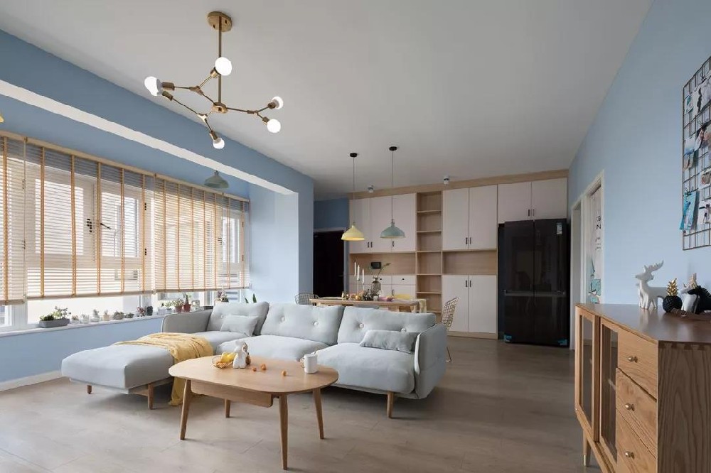 93㎡北歐風(fēng)三居室，把收納與生活結合起來(lái)