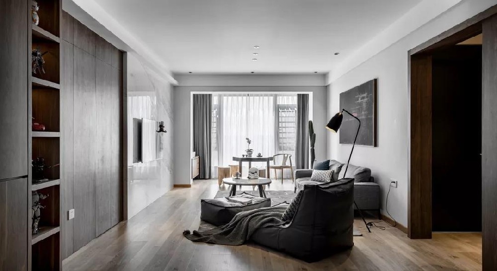 85㎡現代簡(jiǎn)約，簡(jiǎn)單舒適，端莊雅致