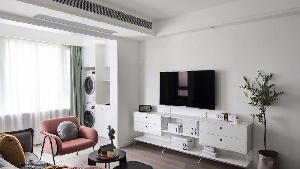 91㎡舒適北歐3室2廳，清新實(shí)用又有格調的家