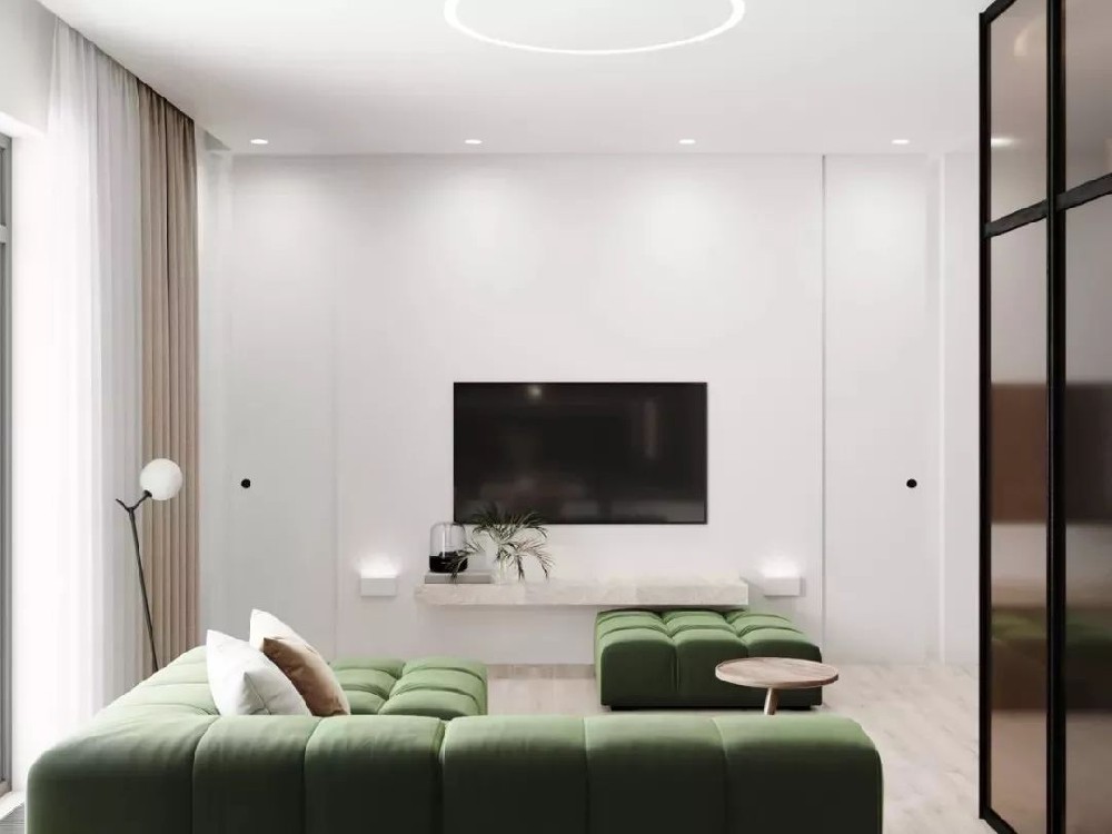 120㎡簡(jiǎn)約風(fēng)公寓，精致時(shí)尚藝術(shù)格調