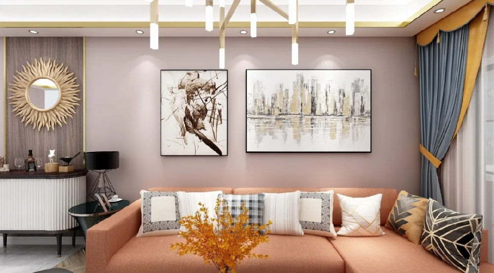 112㎡輕奢風(fēng)格裝修設計，精致優(yōu)雅的家