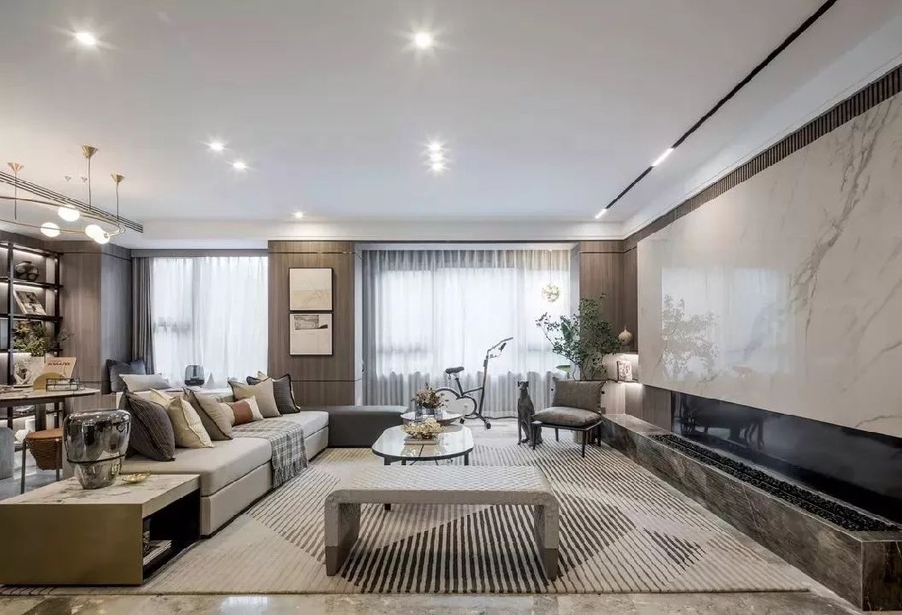 140m2 亦雅亦痞，現代輕奢風(fēng)格的進(jìn)階版