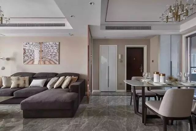 140㎡美式風(fēng)格裝修，輕奢大氣又整潔利落