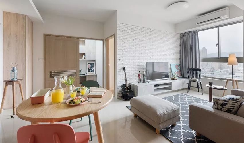 66㎡鹽系簡(jiǎn)約，很有生活感！