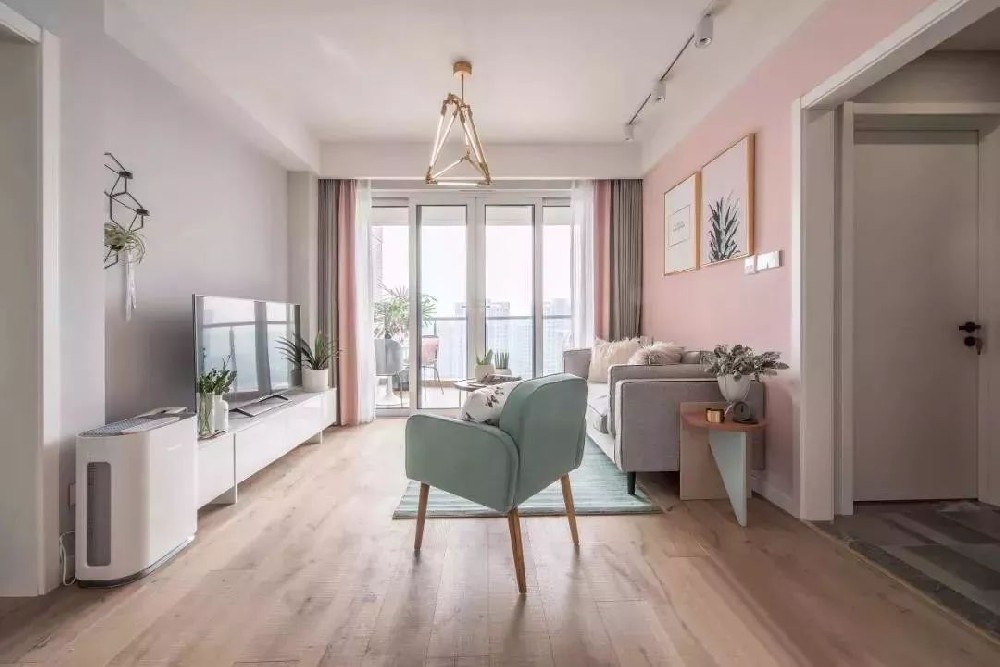 89m2三居刷成少女粉，發(fā)朋友圈后被圍觀(guān)羨慕