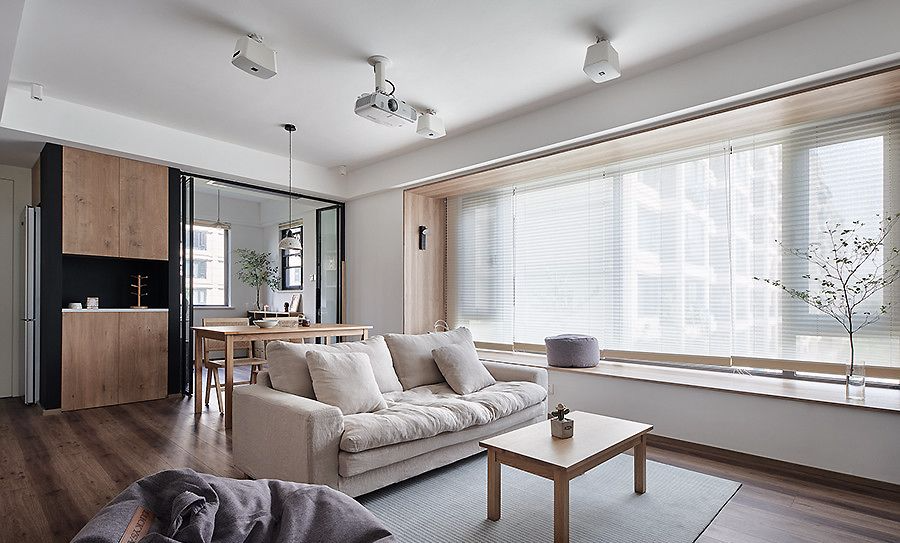 89㎡日式MUJI風(fēng)3室2廳，詮釋恰到好處的生活美學(xué)