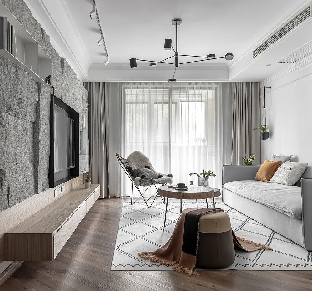 北歐混搭二手房改造，清爽、干練又不乏溫暖