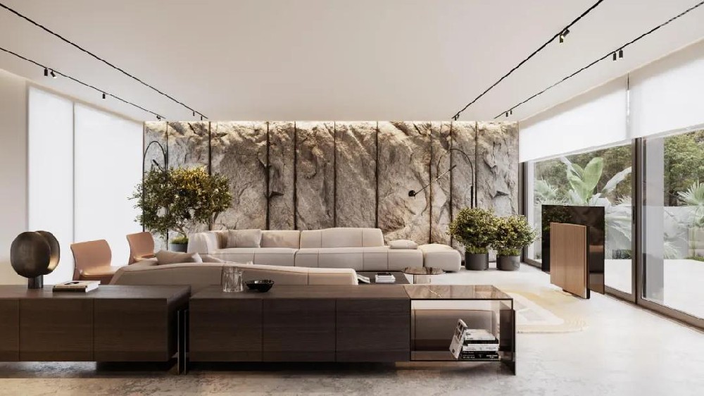 278㎡格調疊墅，極簡(jiǎn)線(xiàn)條勾勒現代時(shí)尚style