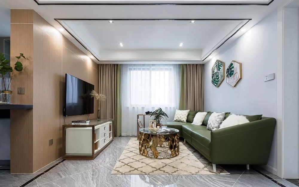 70㎡現代小二房，華麗舒適，浪漫精致