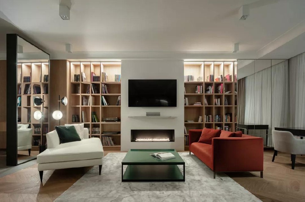 150㎡現代風(fēng)公寓，升華的生活空間，休閑舒適好自然