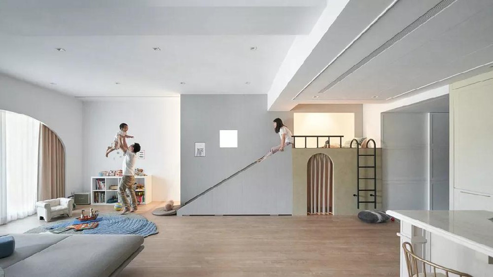 125㎡現代簡(jiǎn)約，居家親子時(shí)光，快樂(lè )自然溫馨