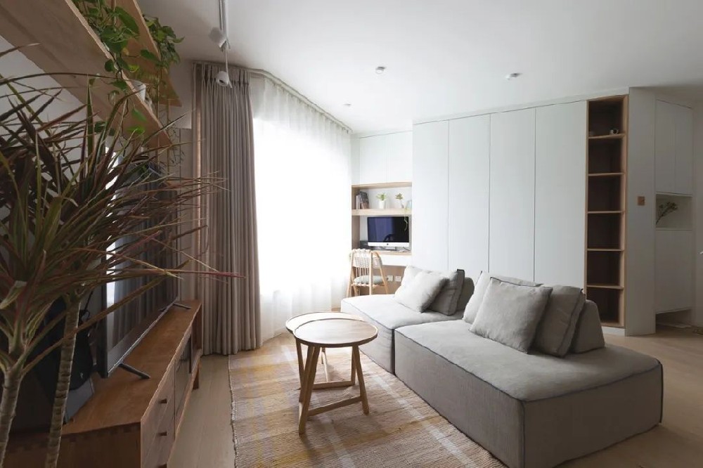 65㎡裝修案例分享，簡(jiǎn)約小戶(hù)型大氣又寬敞