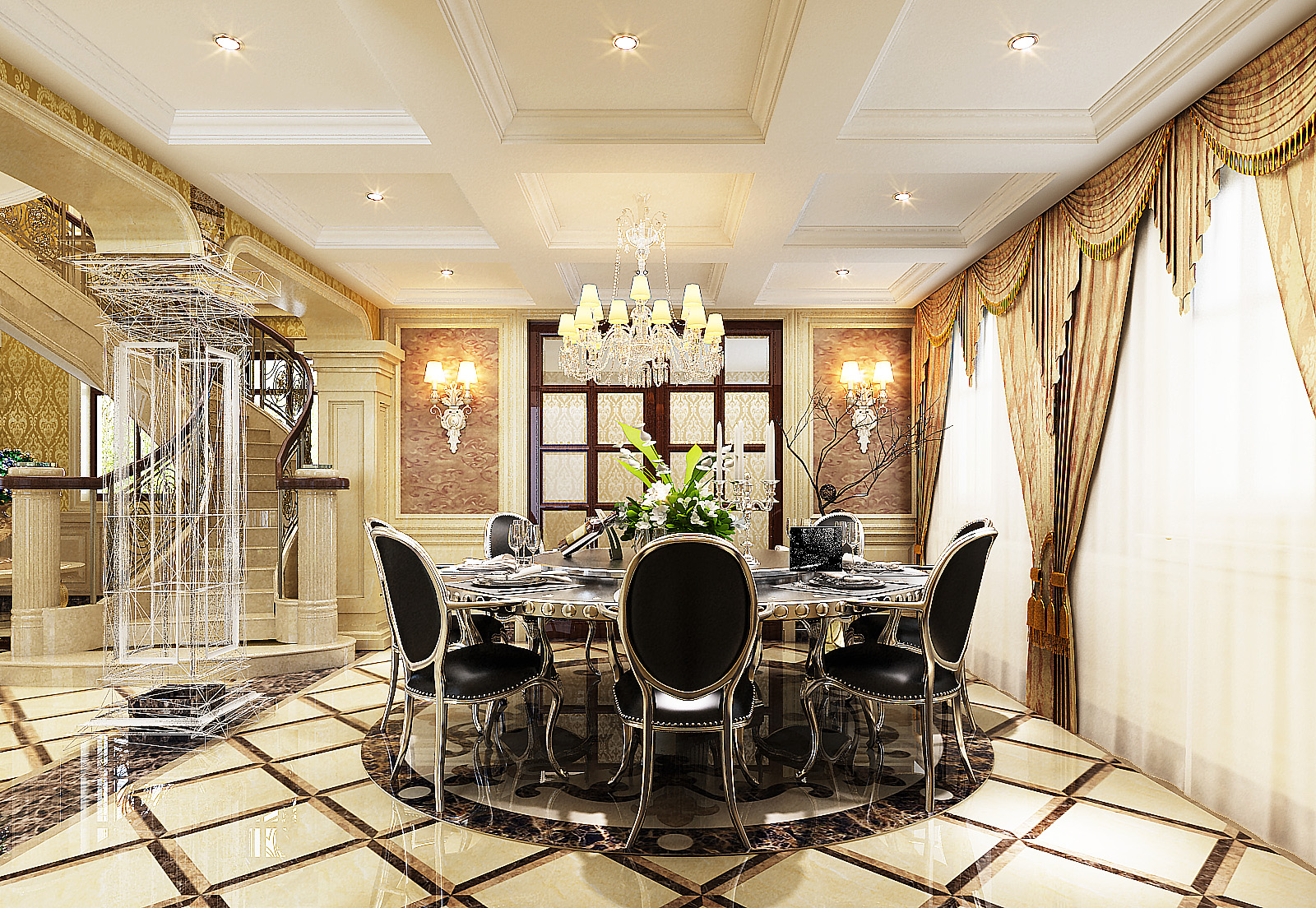 其他風(fēng)格裝修客廳示意圖