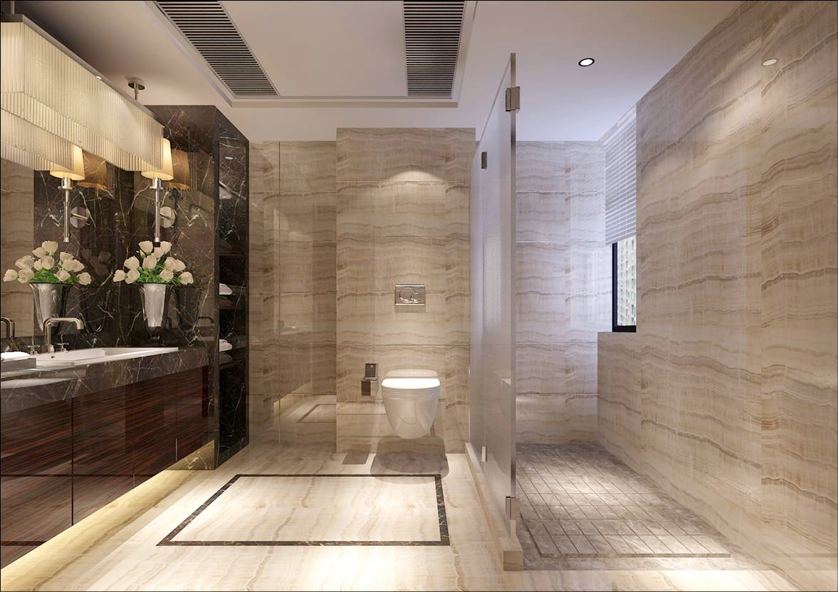 簡(jiǎn)約風(fēng)格裝修衛生間示意圖