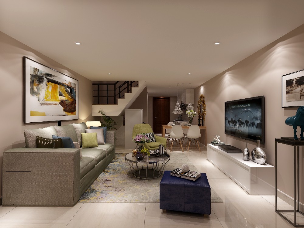 現代簡(jiǎn)約LOFT住宅，巧用空間，精彩生活