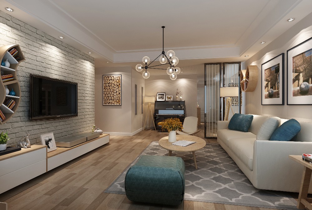 簡(jiǎn)約三房，臥室飄窗設計讓空間更加敞亮通透！