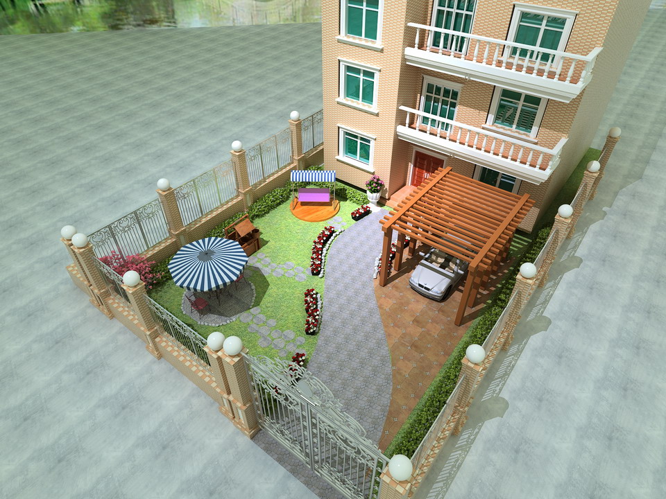 新古典風(fēng)格裝修戶(hù)型示意圖