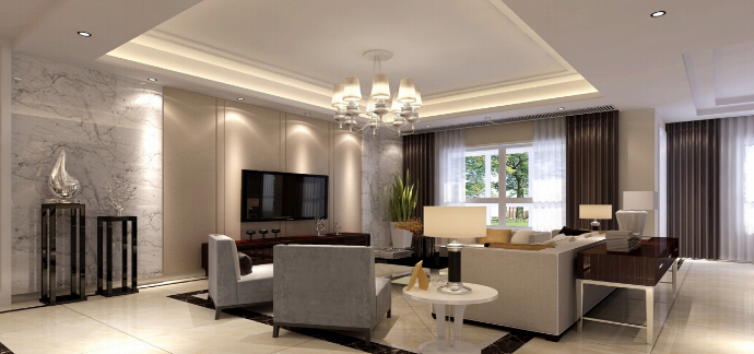 萬(wàn)源城203㎡簡(jiǎn)歐平層，簡(jiǎn)單卻不平凡