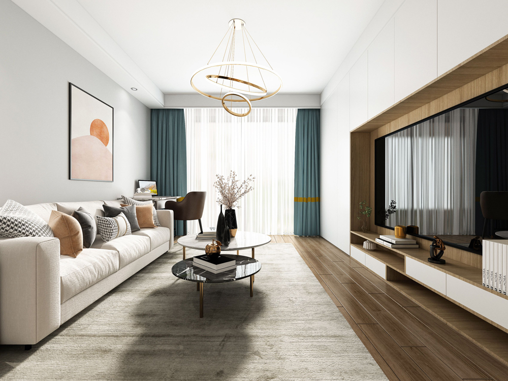 北歐輕奢3室2廳，讓人一見(jiàn)傾心的摩登范