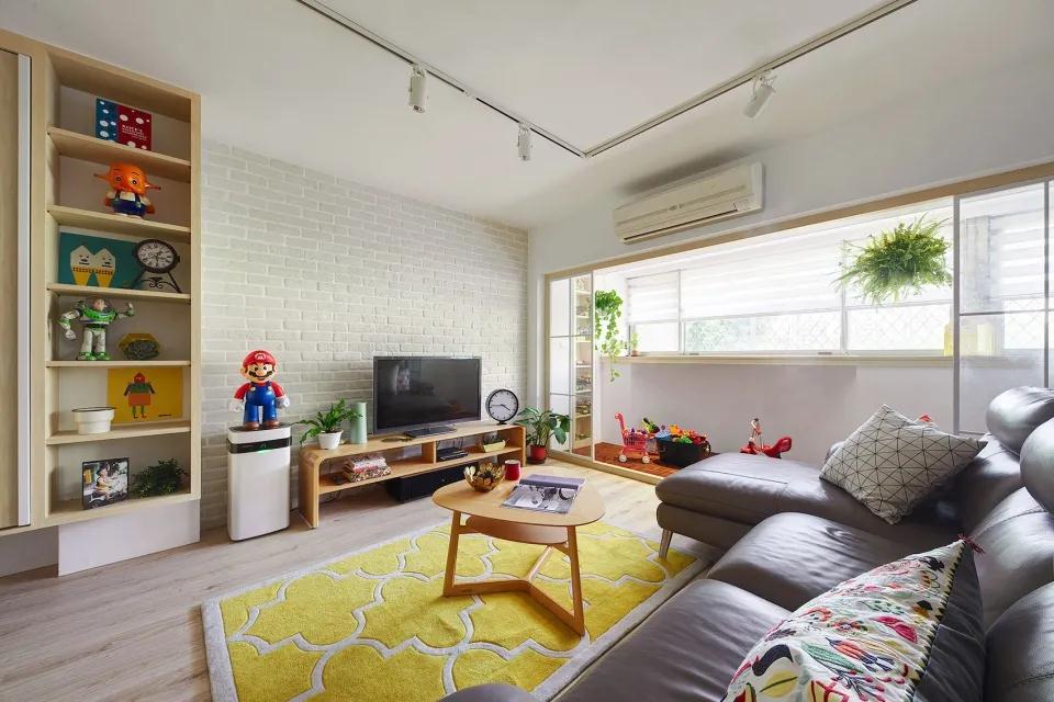 92㎡舊房改造，雖然三房變兩房，但是生活變得更舒適