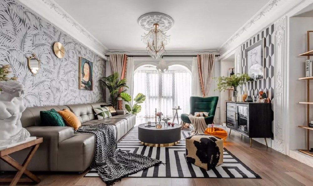 124㎡浪漫法式三居，尊享優(yōu)雅小資生活