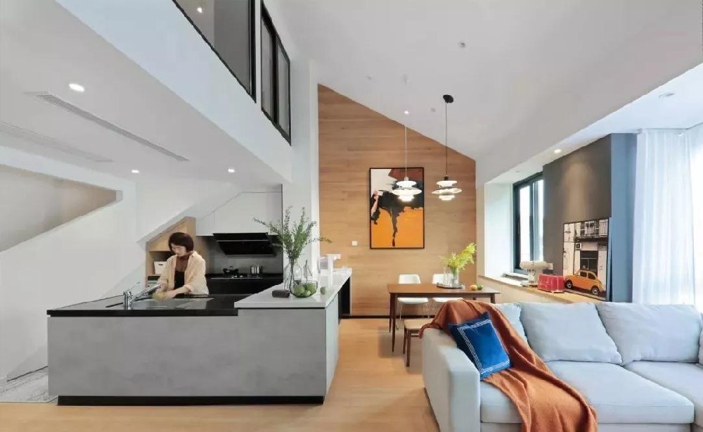 106㎡美式風(fēng)格裝修，創(chuàng  )意設計打造不一樣的美式，享受精致優(yōu)雅慢生活