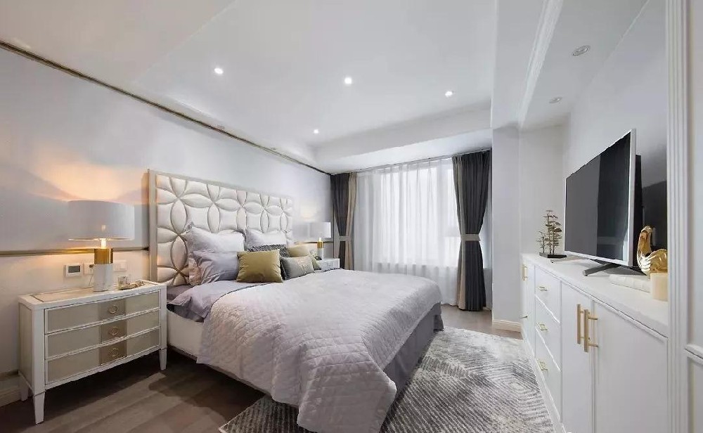 137㎡輕奢美式3室2廳，邂逅精致浪漫的理想生活