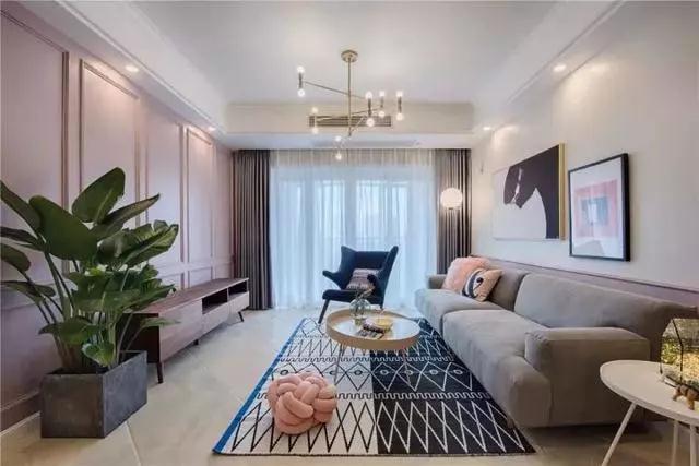 121㎡色彩混搭風(fēng)，簡(jiǎn)約大氣也能享受品質(zhì)生活