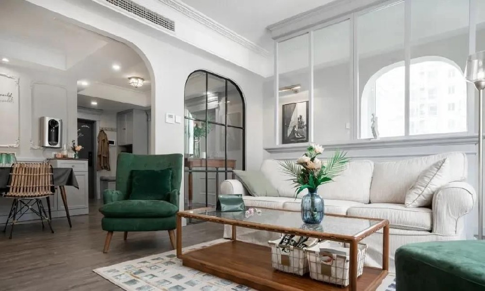 120㎡典雅歐式風(fēng)格裝修，來(lái)自視覺(jué)與身心上的舒適享受