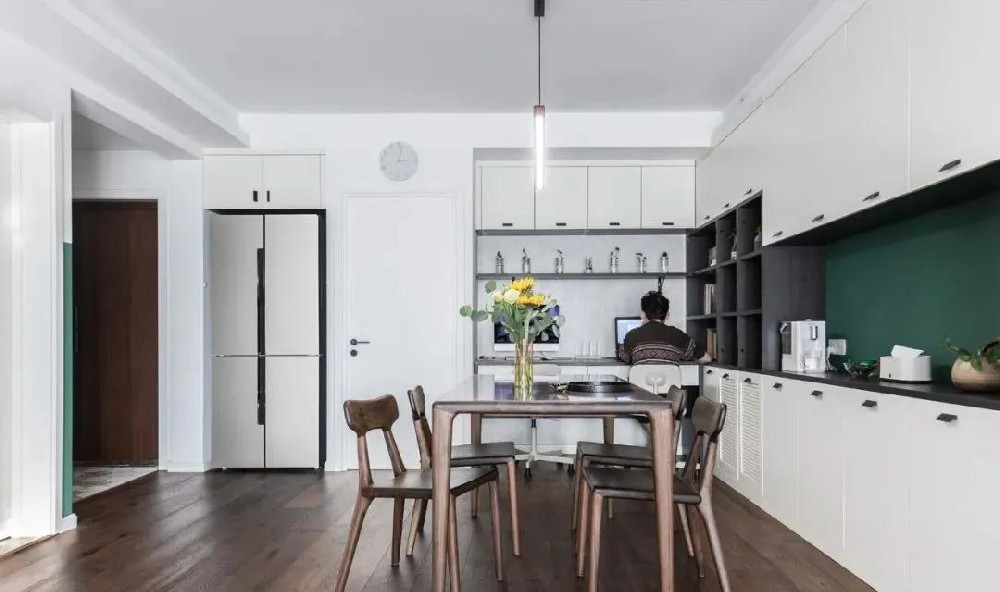 120㎡混搭風(fēng)格裝修，一家三口的自然安靜森系小屋