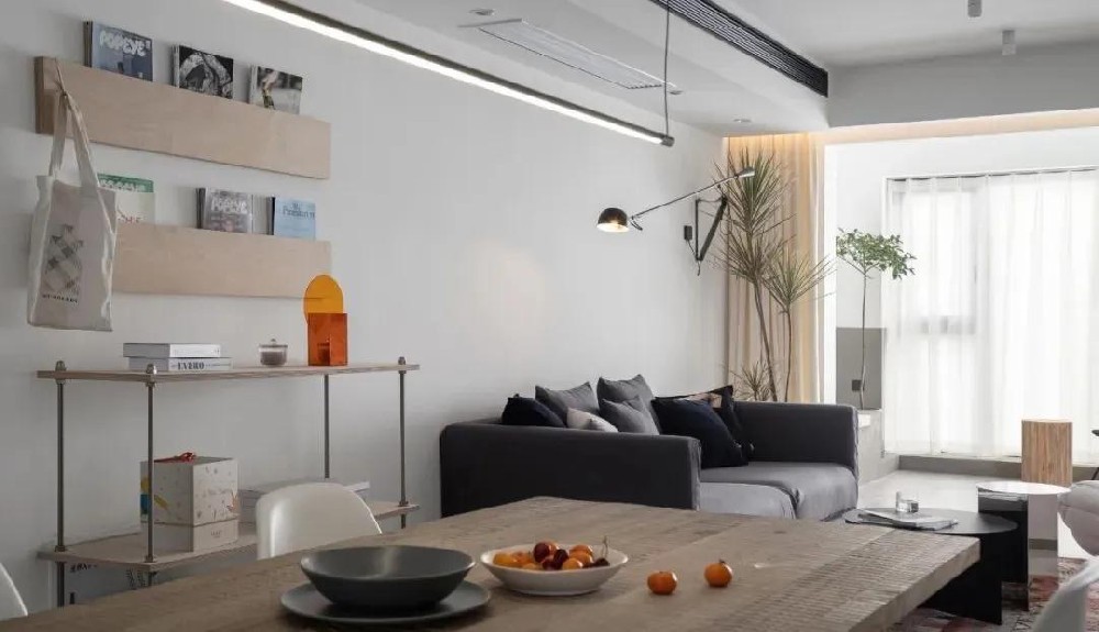 140㎡簡(jiǎn)約風(fēng)格裝修，用簡(jiǎn)單、干凈來(lái)包裹溫暖