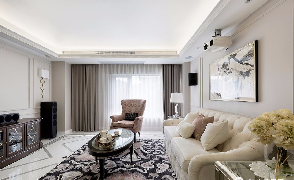 145㎡浪漫法式3室2廳，營(yíng)造輕盈優(yōu)雅的生活格調