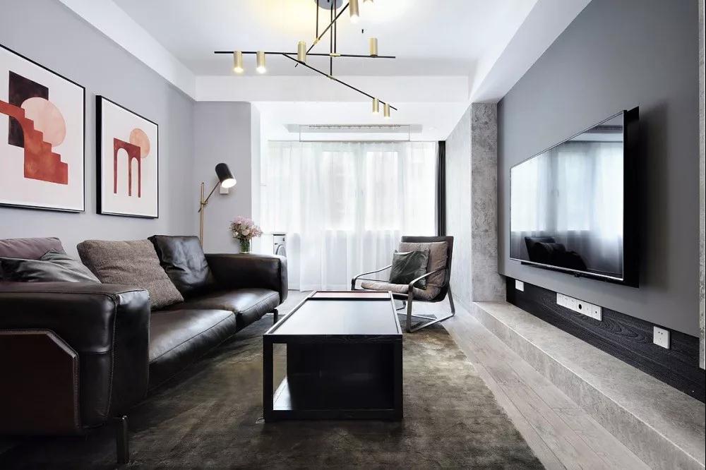 74㎡現代主義2室2廳，打造氣質(zhì)非凡的高級質(zhì)感