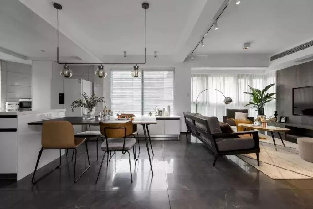 130㎡現代混搭，冷靜凝聚驚艷