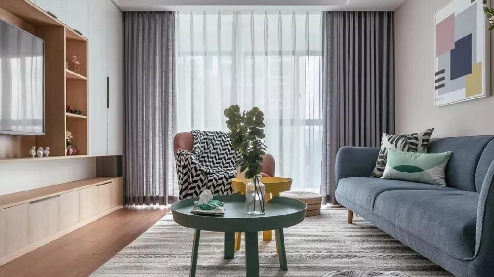 90㎡舒適北歐2室2廳，溫馨又有格調的樂(lè )活小筑