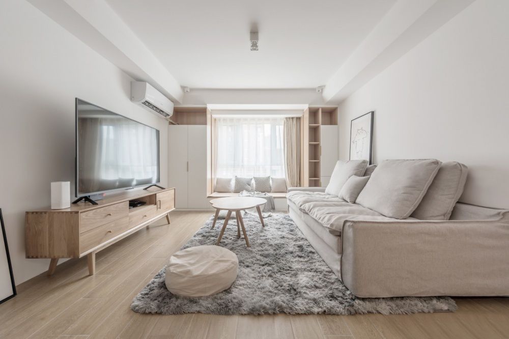 92㎡日式MUJI風(fēng)2室2廳，多功能書(shū)房實(shí)用性逆天