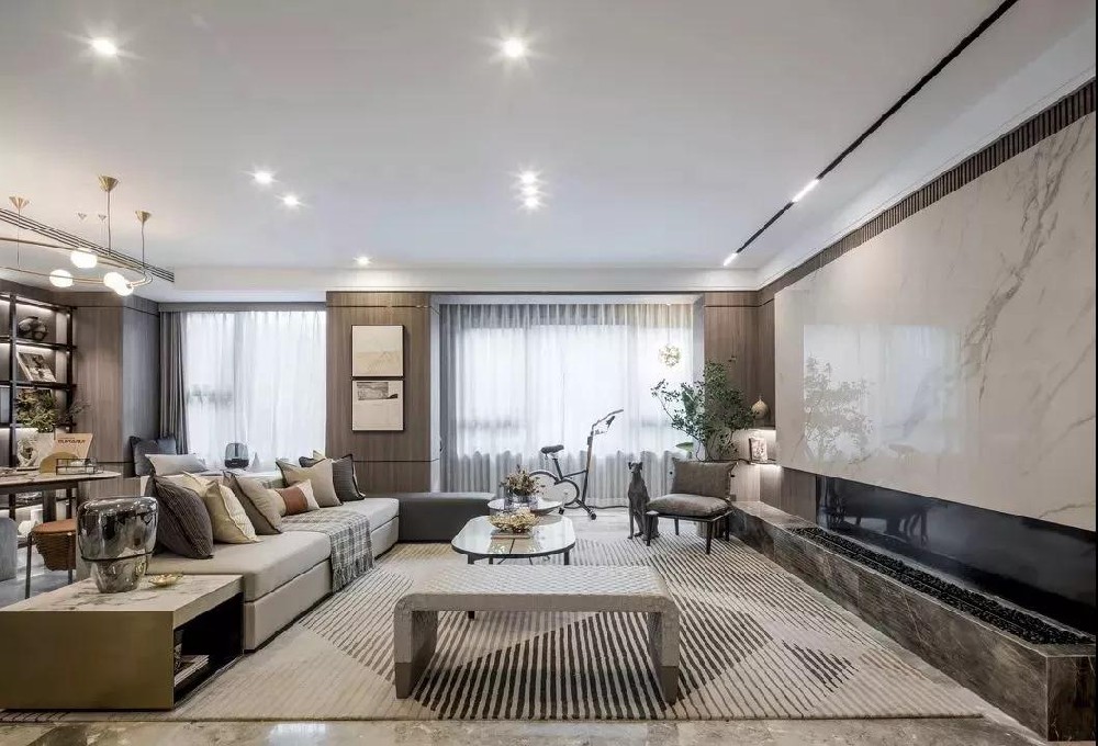 140平米高檔輕奢，亦雅亦痞，打造萃選東方的人文豪宅