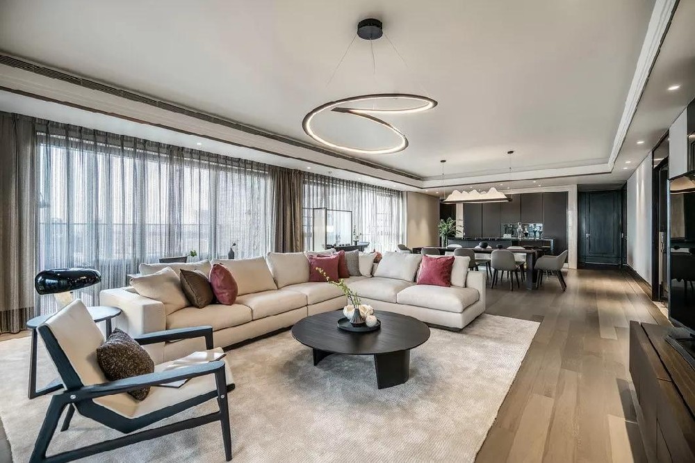 380㎡簡(jiǎn)雅新中式：一方寧靜，一方閑雅