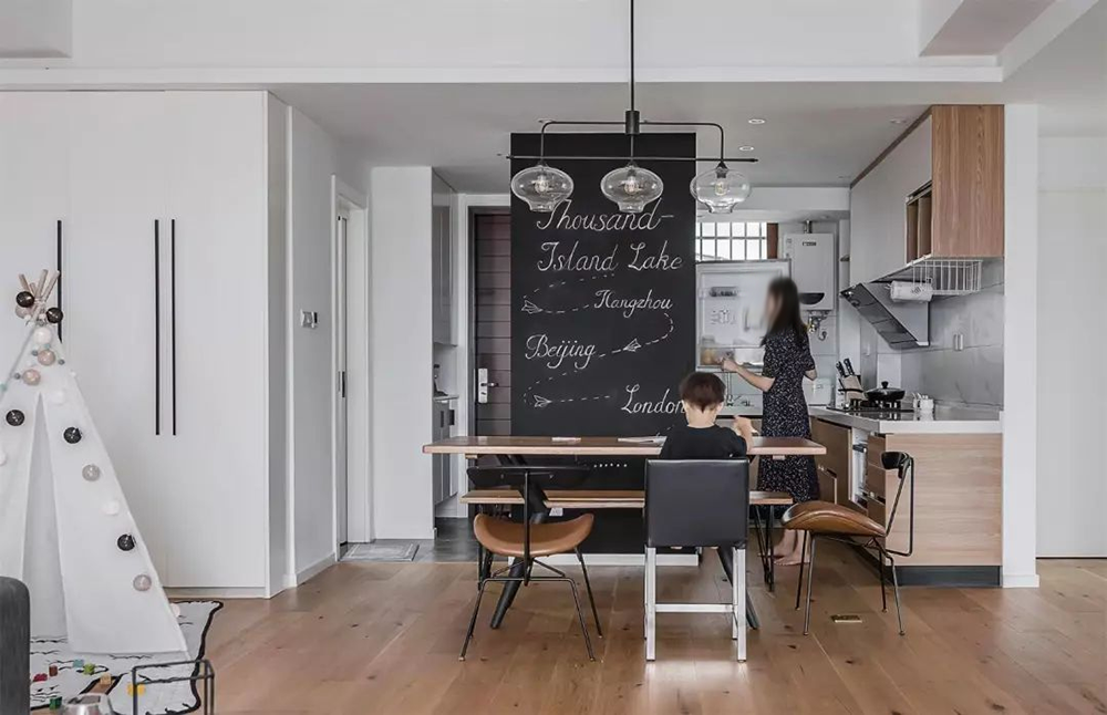 100㎡簡(jiǎn)約北歐宅，在家如度假般愜意