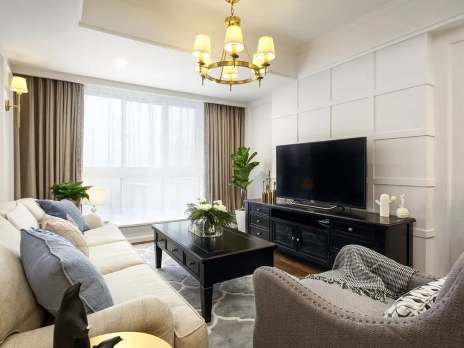 80㎡微白生活空間，在都市享受慢時(shí)光