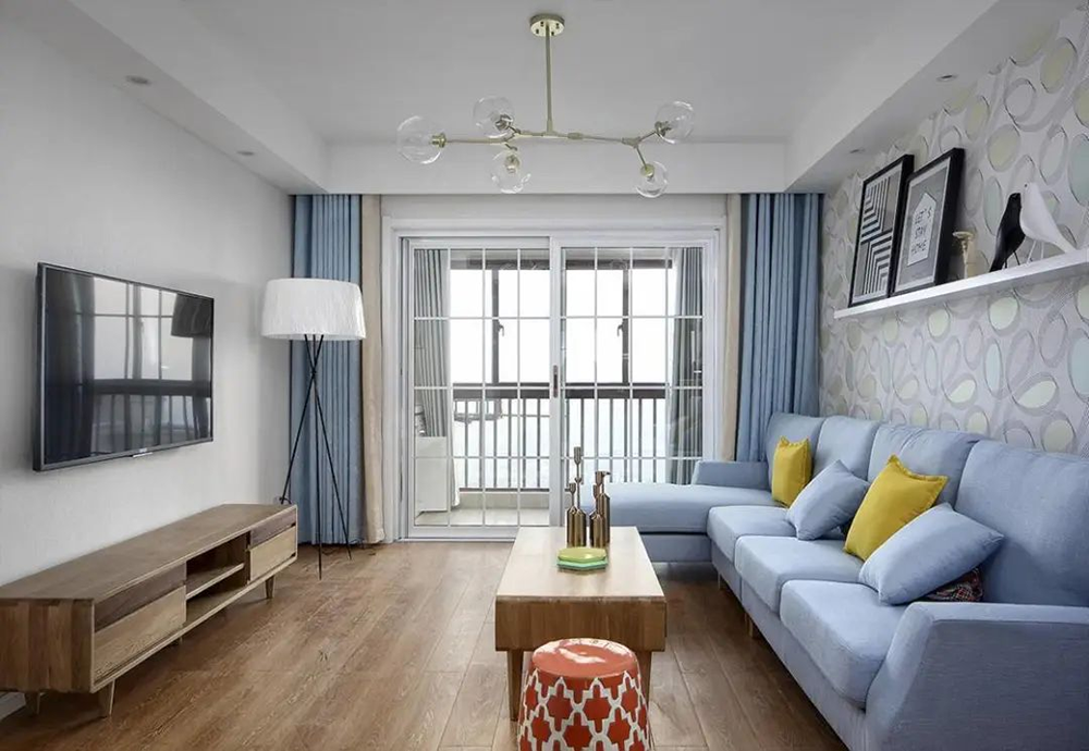 120㎡馬卡龍色系北歐風(fēng)家居，甜美如少女