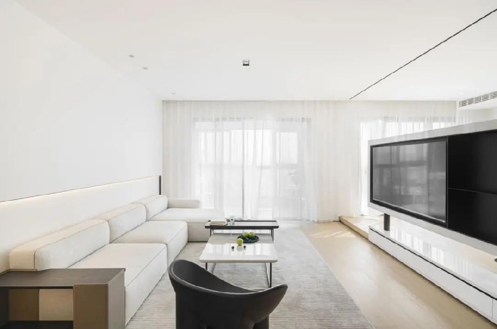 127㎡新家，全屋刷大白，看似簡(jiǎn)陋，實(shí)際卻很高級