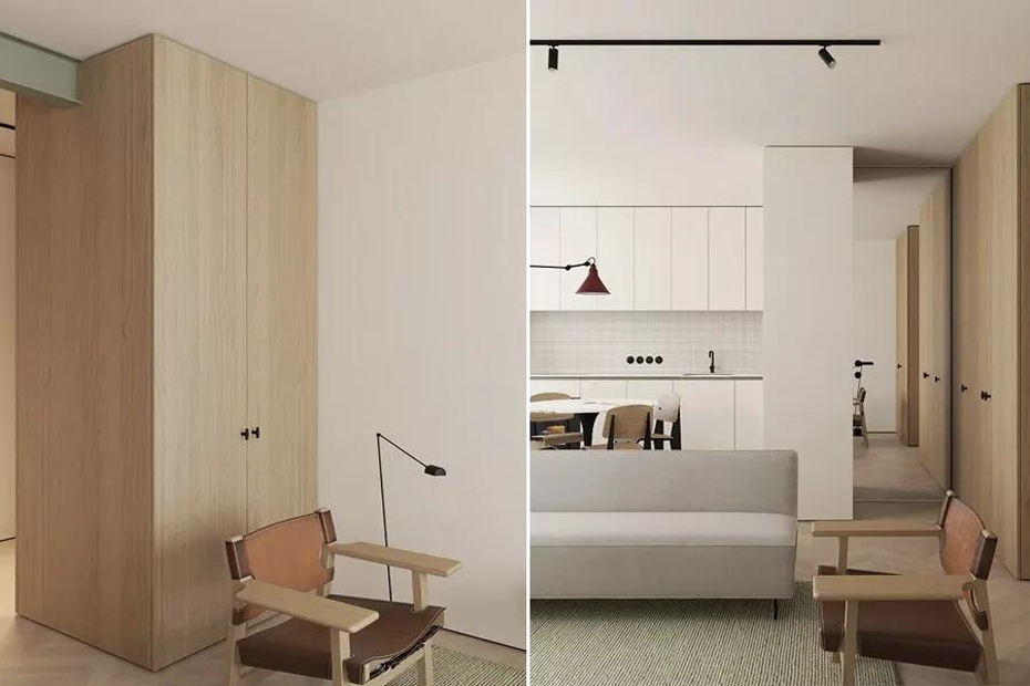 66㎡現代二居室，極簡(jiǎn)風(fēng)盡顯設計感