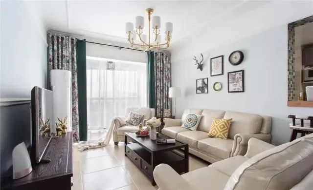 84㎡簡(jiǎn)美風(fēng)裝修不吊頂不造型，清爽明快，簡(jiǎn)約精致