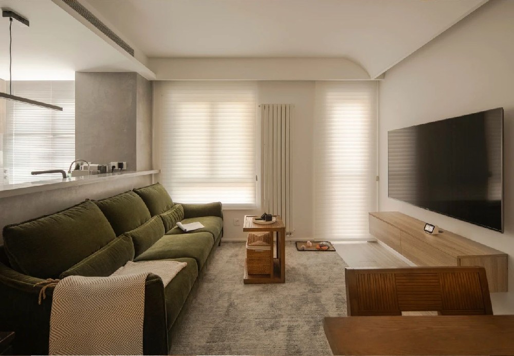 87㎡二人居，LDK布局、封閉收納老家具，平衡現代風(fēng)格與古典情懷