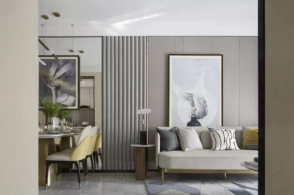 95㎡現代輕奢，細節精致質(zhì)感舒適，低調輕奢的居住氣質(zhì)